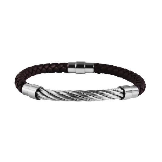 Damen Armband – Armreif aus Leder 21 cm