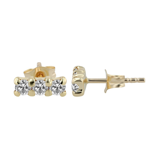 Damen Ohrringe – Ohrstecker aus 333 Gold