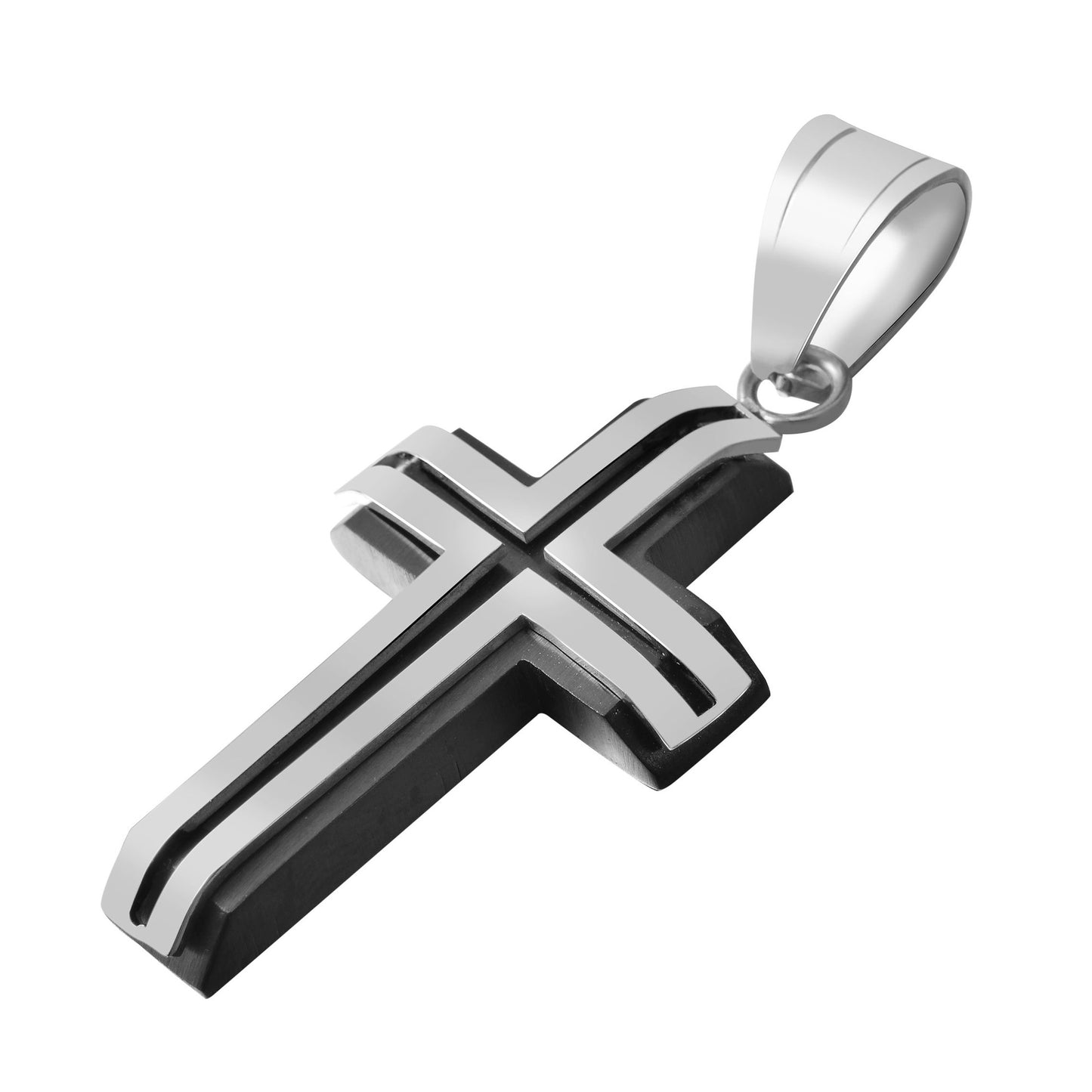 Unisex Anhänger – Kreuz Kreuzanhänger aus Edelstahl
