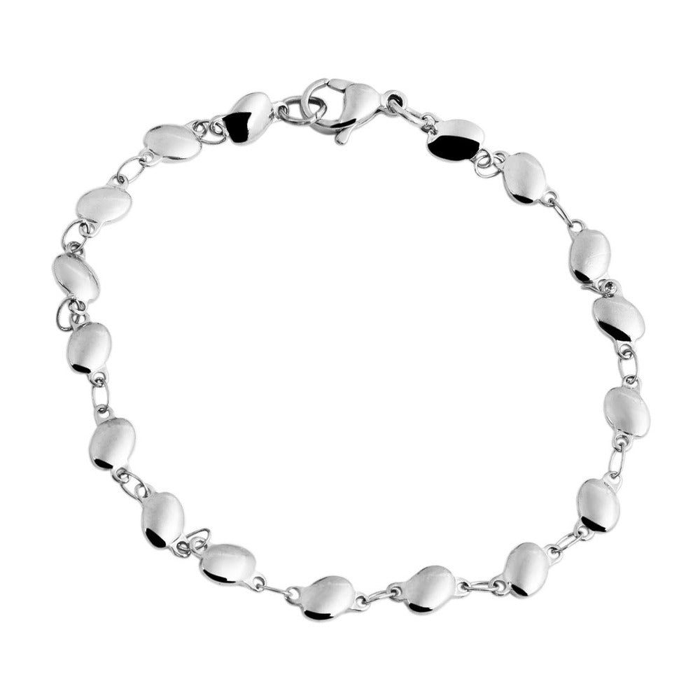 Damen Halskette aus Edelstahl 50 cm