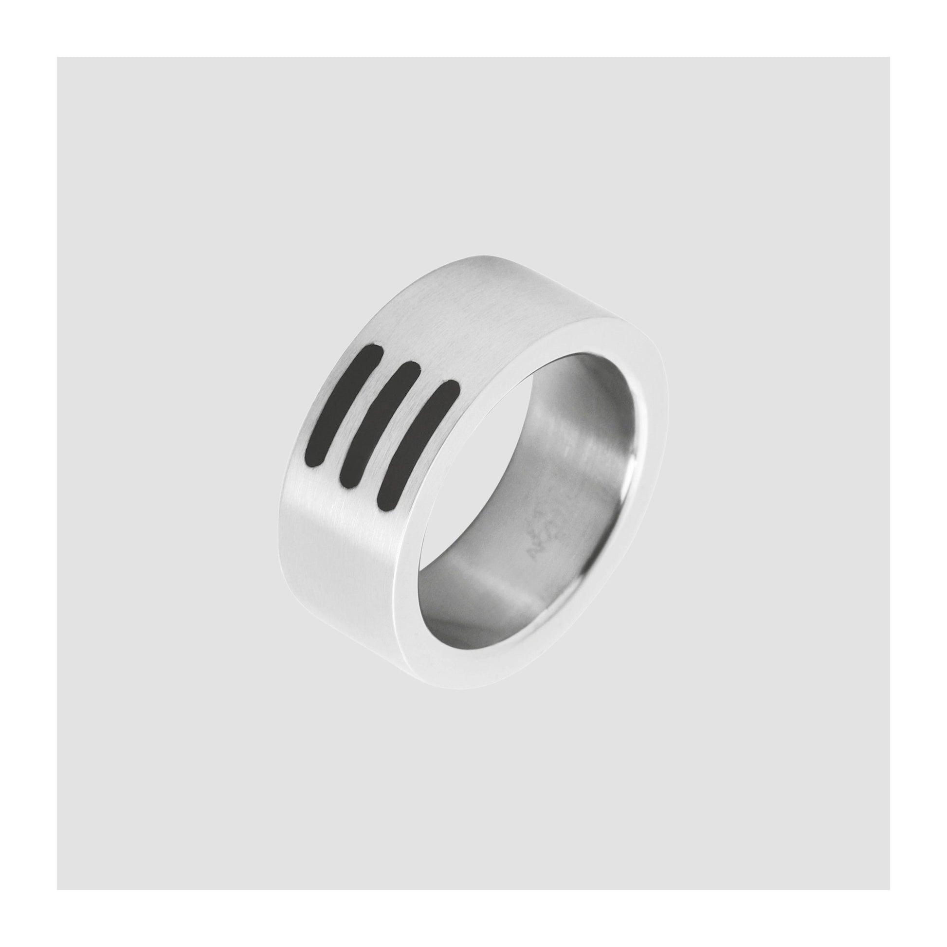 Herren Ring aus Edelstahl