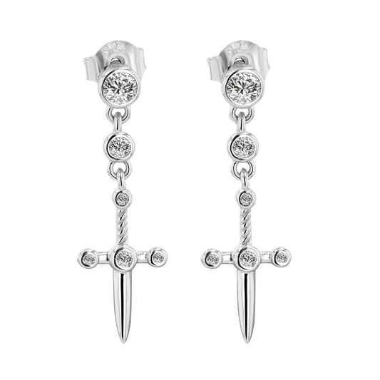 Damen Anhänger – Kreuz Kreuzanhänger aus 925 Silber