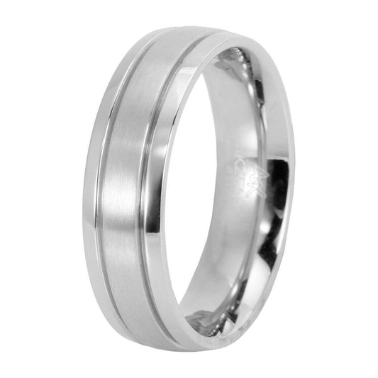 Herren Ring aus Edelstahl