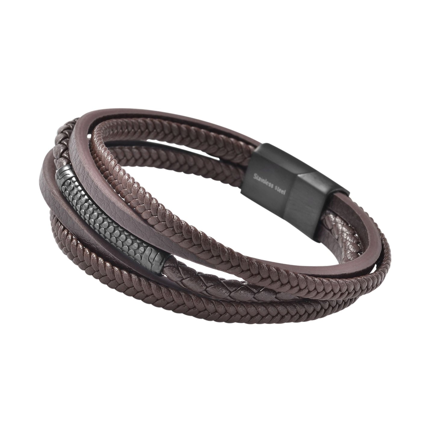 Unisex Armband – Lederarmband aus Leder 19 cm