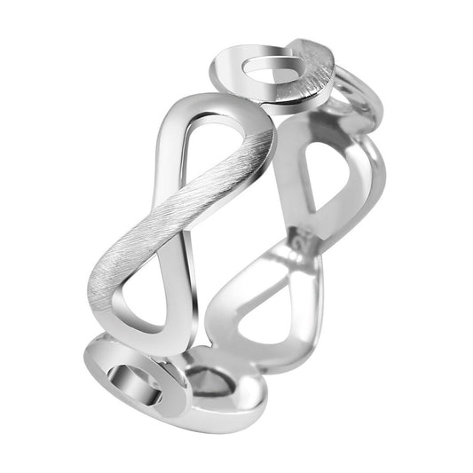 Damen Ring Unendlichkeitszeichen aus 925 Silber