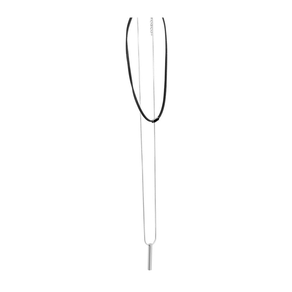 Damen Halskette – Schlangenkette aus Edelstahl 63 cm