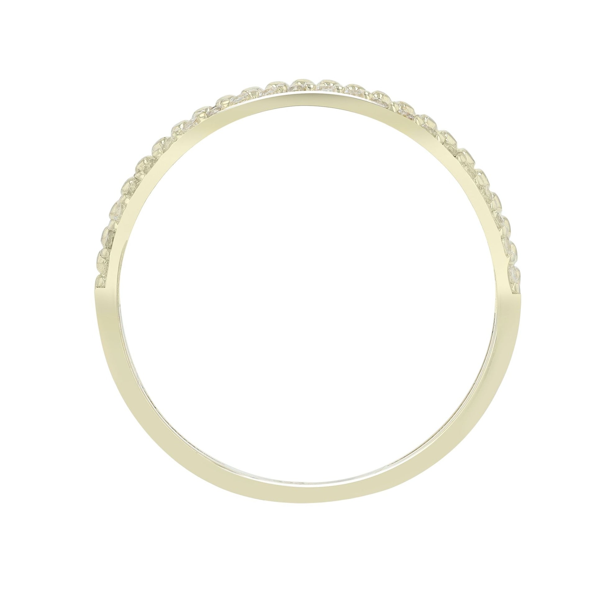 Damen Ring aus 333 Gold mit Zirkonia