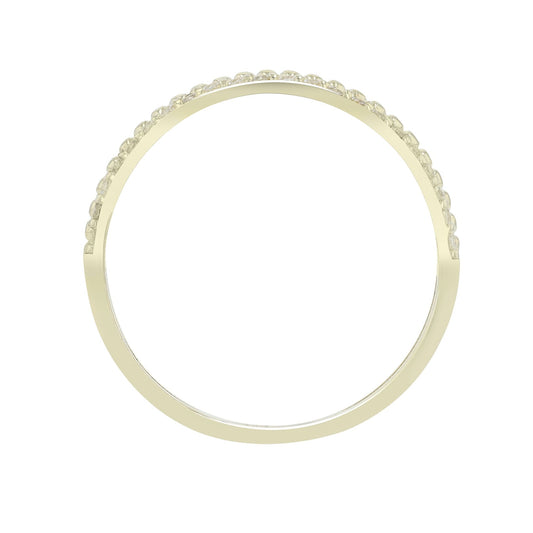 Damen Ring aus 333 Gold mit Zirkonia
