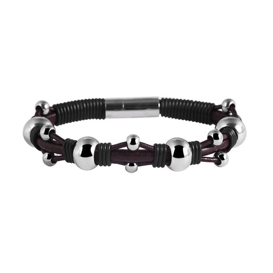 Unisex Armband – Lederarmband aus Leder 23 cm
