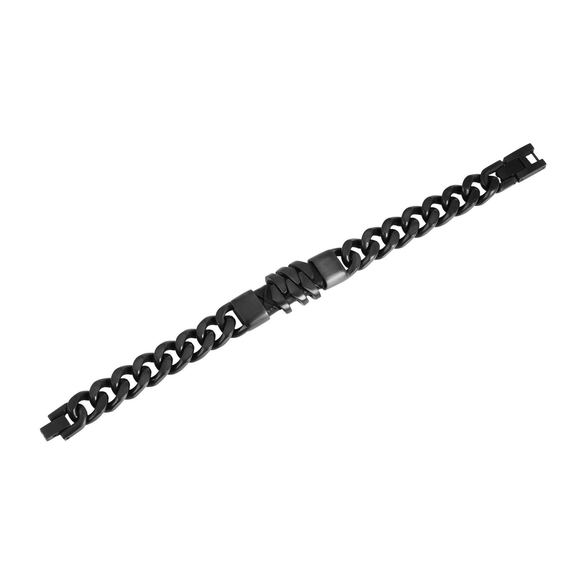 Herren Armband – Panzerarmband aus Edelstahl 21 cm