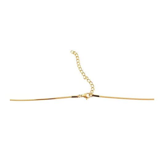 Damen Halskette – Schlangenkette aus Edelstahl 50 cm