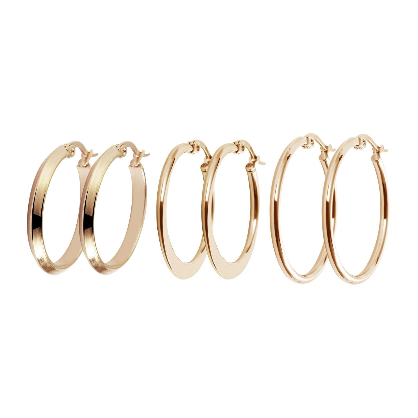 Damen Ohrringe – Creole aus Edelstahl