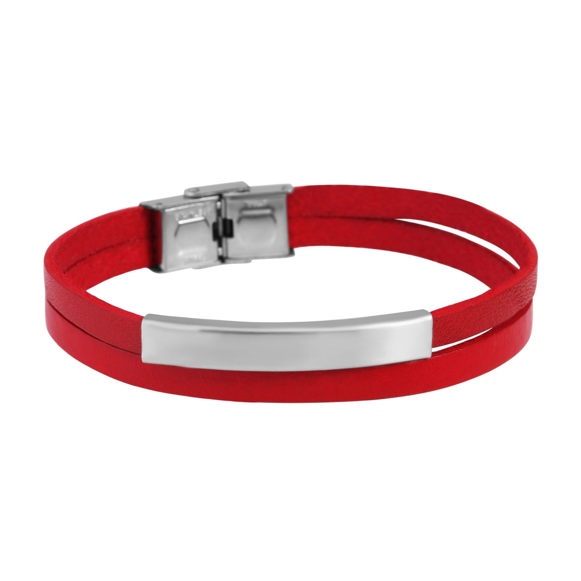 Unisex Armband aus Leder 21 cm