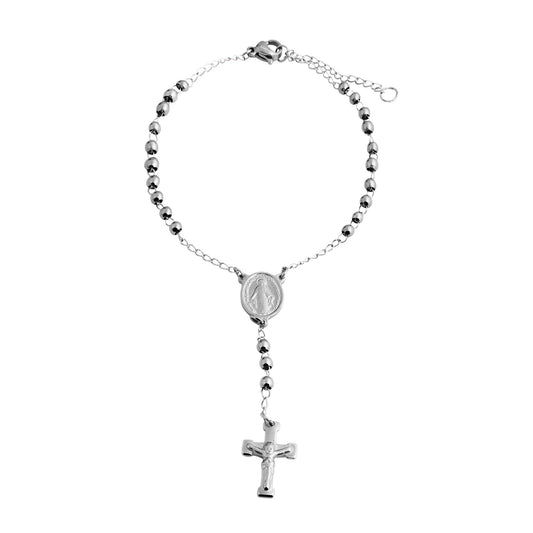 Damen Armband aus Edelstahl 18 cm