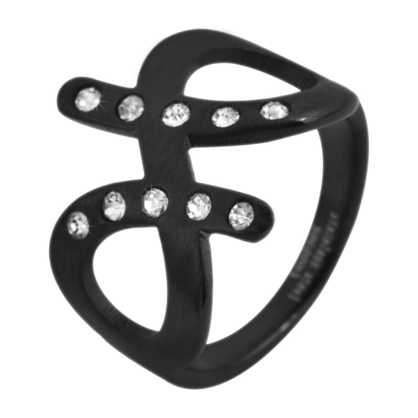 Damen Ring aus Edelstahl