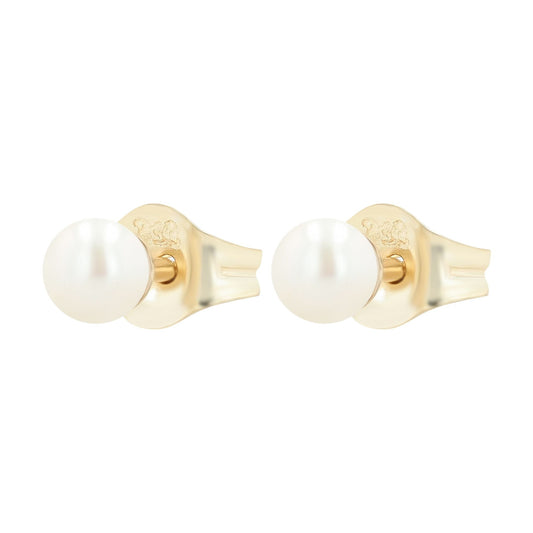 Damen Ohrringe – Ohrstecker aus 333 Gold mit Perle