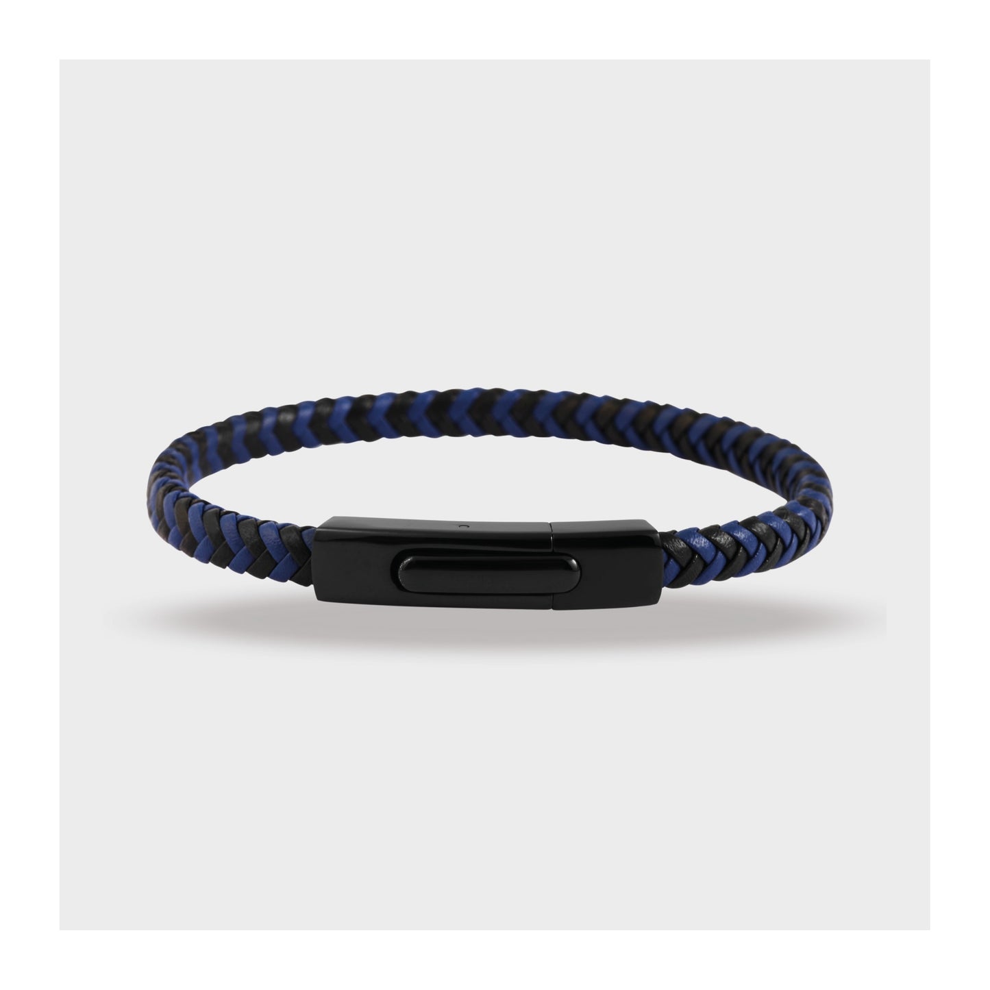 Unisex Armband – Armreif aus Leder 21 cm