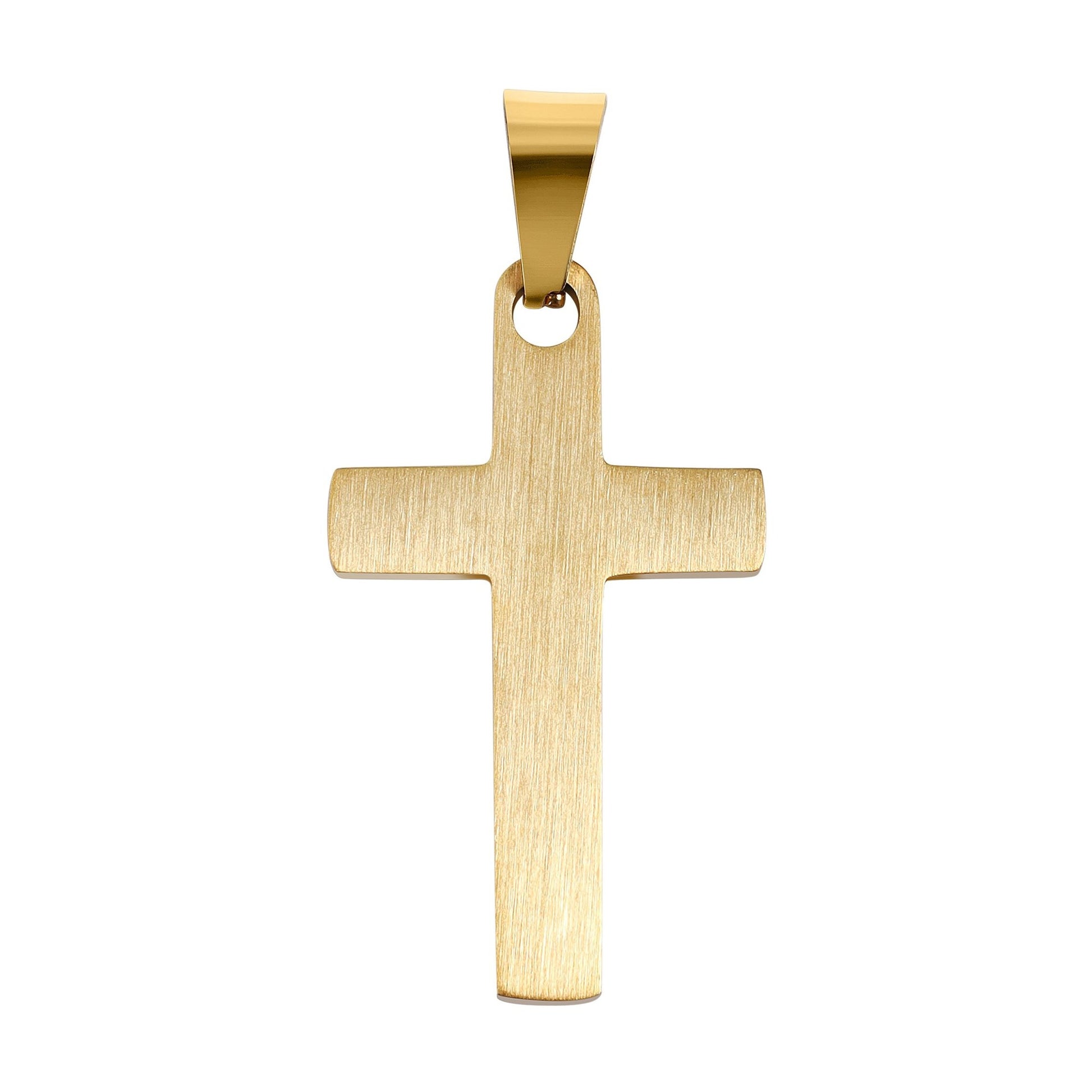 Unisex Anhänger – Kreuz Kreuzanhänger aus Edelstahl
