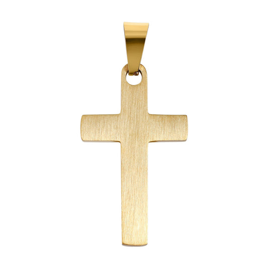 Unisex Anhänger – Kreuz Kreuzanhänger aus Edelstahl