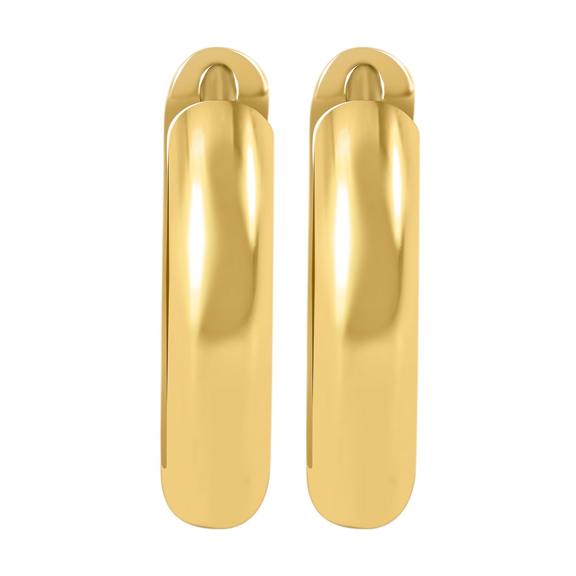 Damen Ohrringe – Klappcreole aus 333 Gold