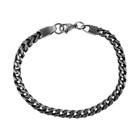 Herren Armband – Panzerarmband aus Edelstahl 26 cm