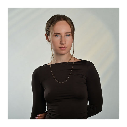 Unisex Halskette – Ankerkette aus Edelstahl 60 cm