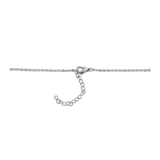 Damen Halskette – Ankerkette aus Edelstahl 45 cm