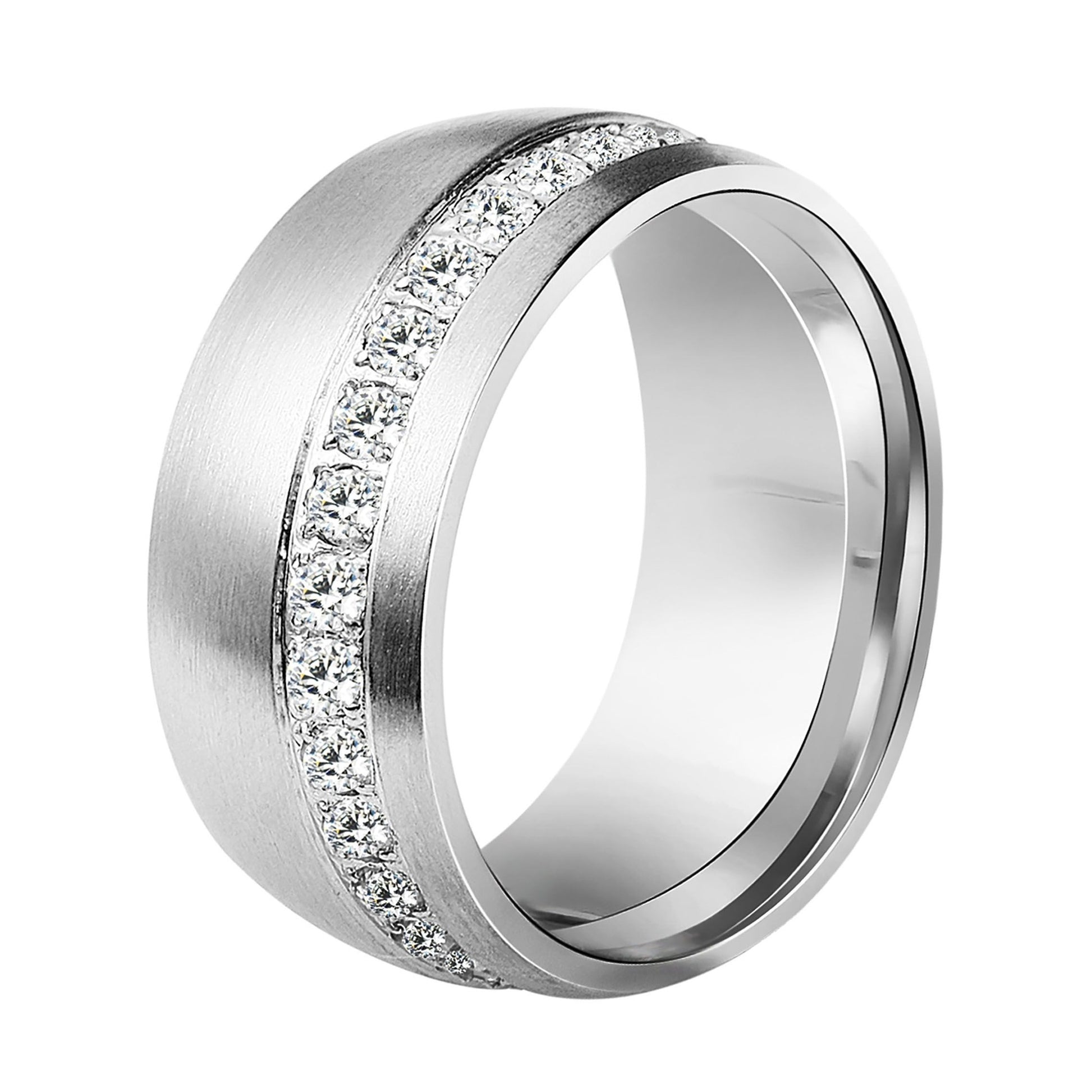 Damen Ring aus Edelstahl