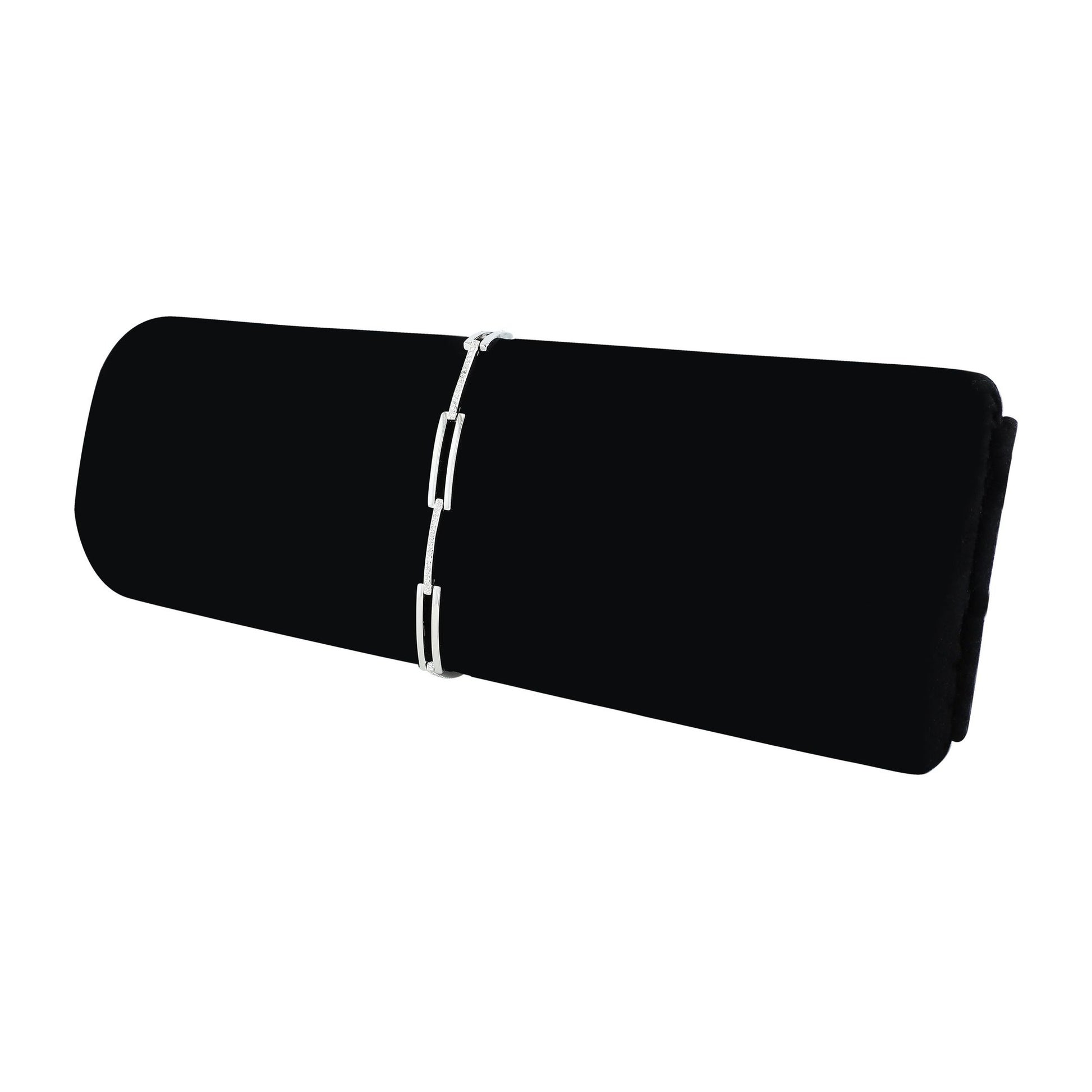 Damen Armband aus 925 Silber mit Zirkonia 18 cm