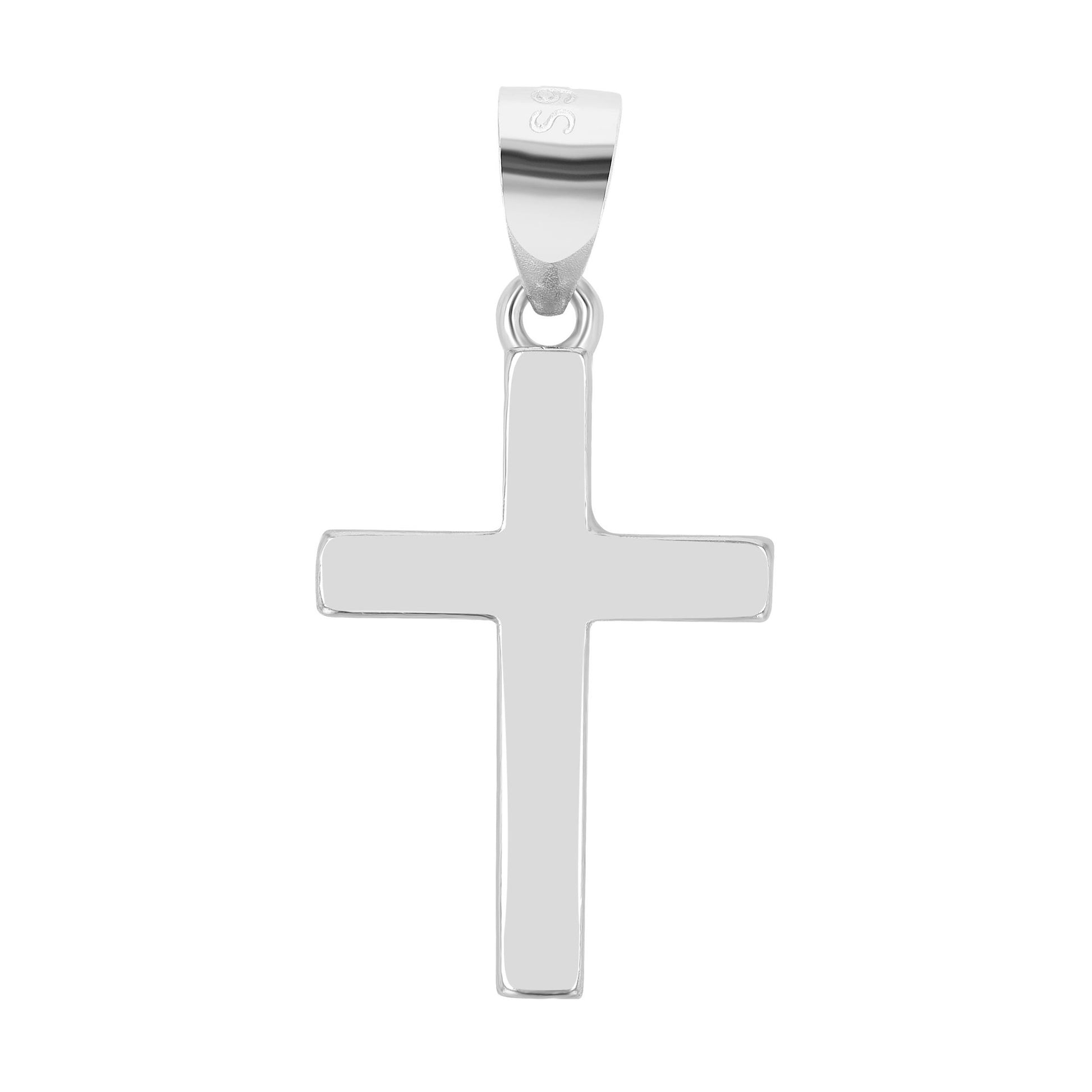 Unisex Anhänger – Kreuz Kreuzanhänger aus 925 Silber