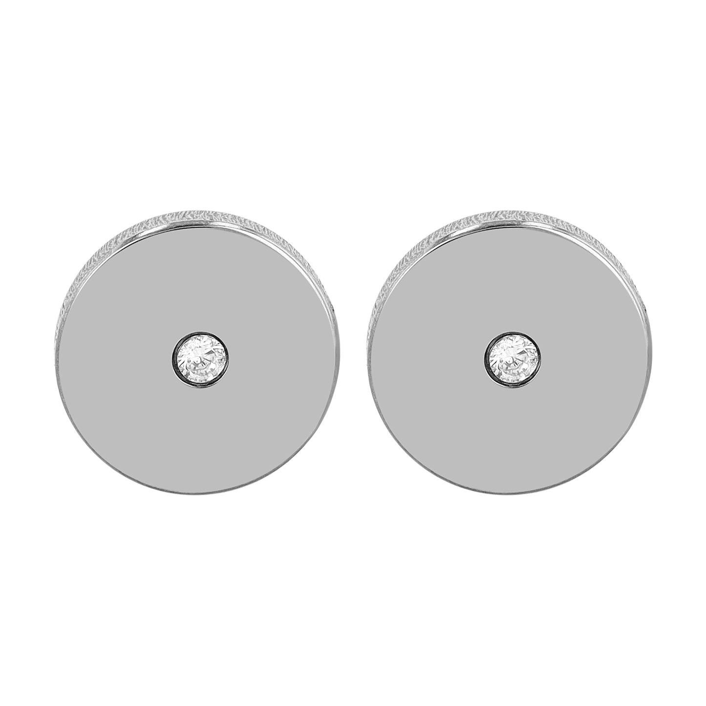 Damen Ohrringe – Ohrstecker aus Titan mit Strass Steinchen