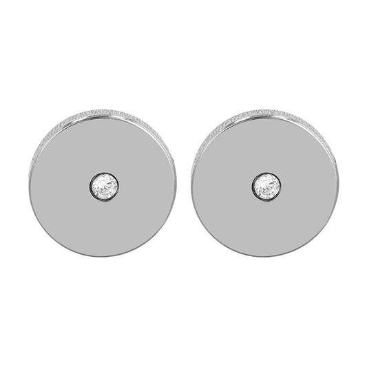 Damen Ohrringe – Ohrstecker aus Titan mit Strass Steinchen