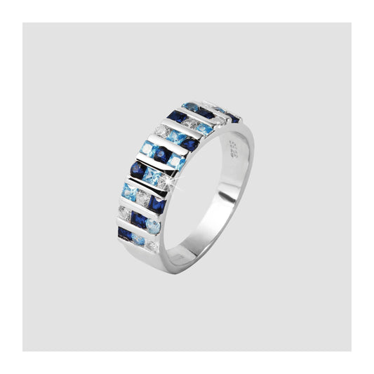 Damen Ring aus 925 Silber mit Zirkonia