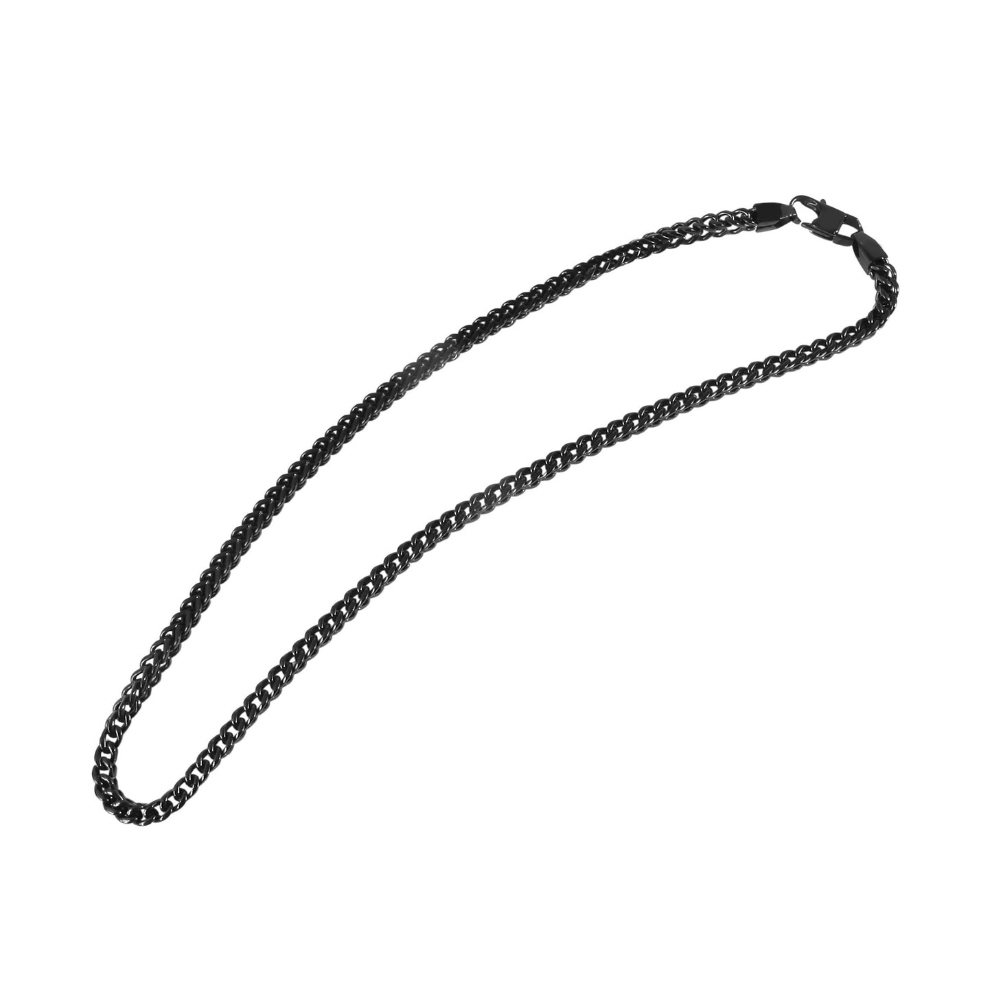 Unisex Halskette aus Edelstahl 50 cm