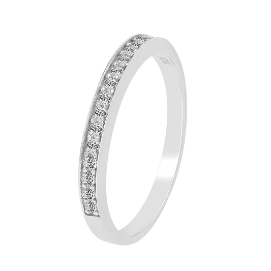 Damen Ring aus 925 Silber mit Zirkonia