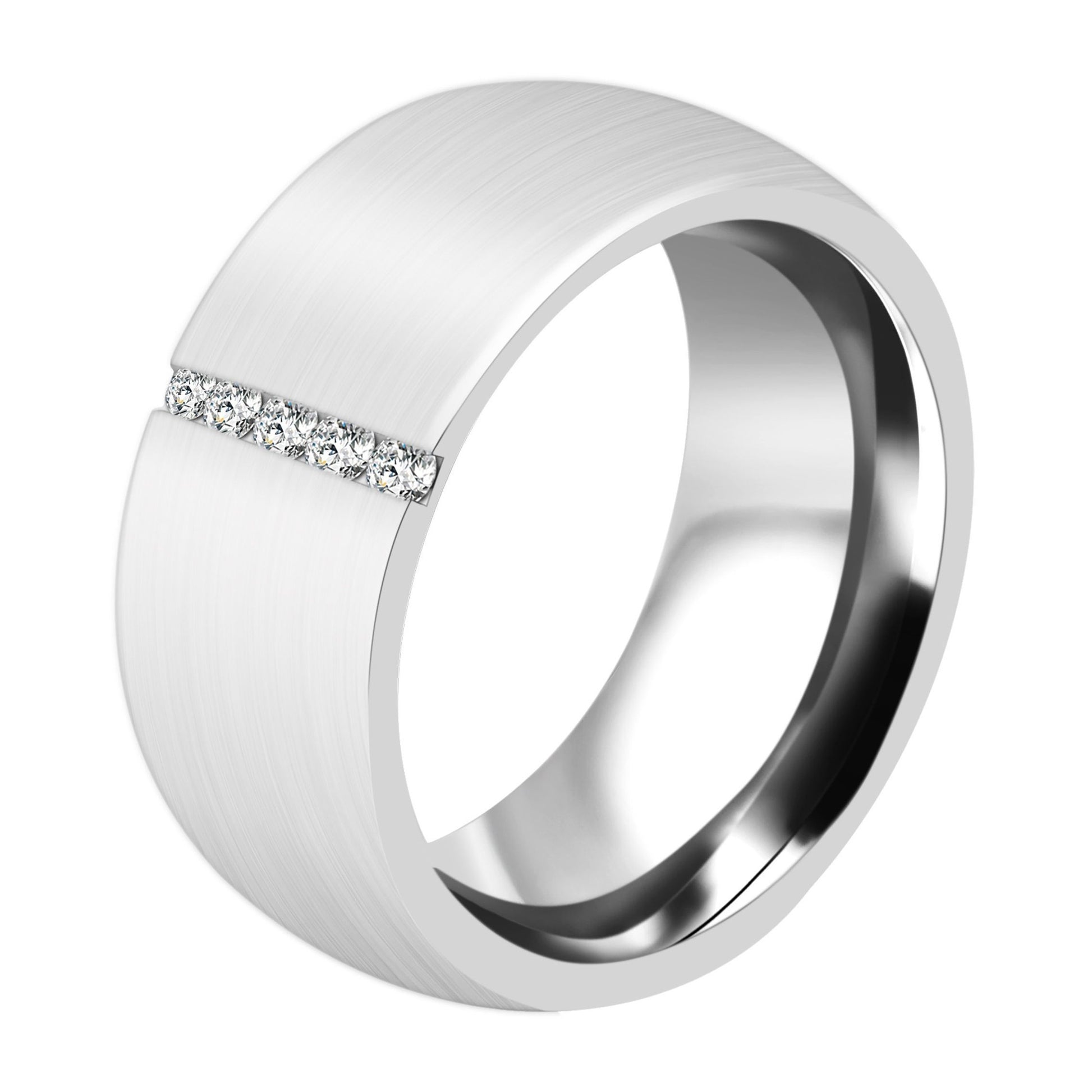 Damen Ring aus Edelstahl