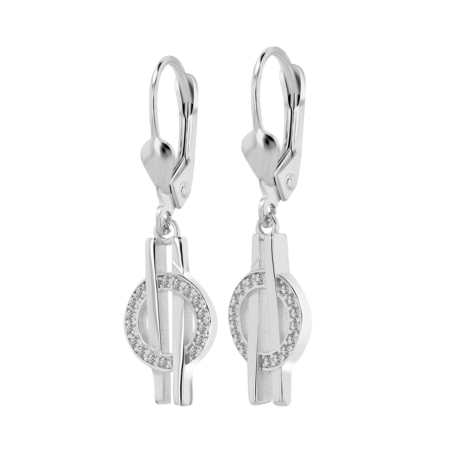 Damen Anhänger aus 333 Gold mit Zirkonia