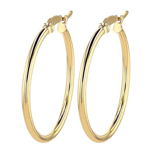 Damen Ohrringe – Creole aus Edelstahl