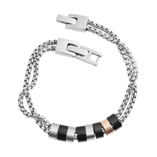 Unisex Armband aus Edelstahl 21 cm