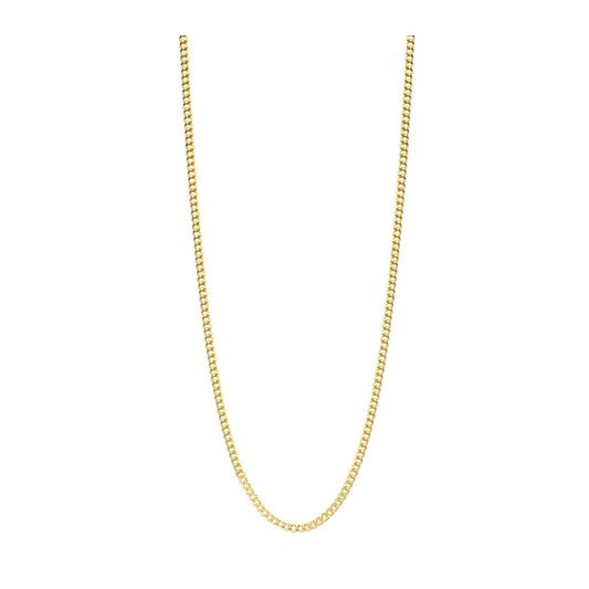 Damen Halskette – Panzerkette aus 333 Gold 45 cm
