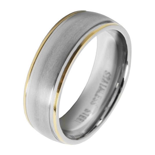 Herren Ring aus Edelstahl