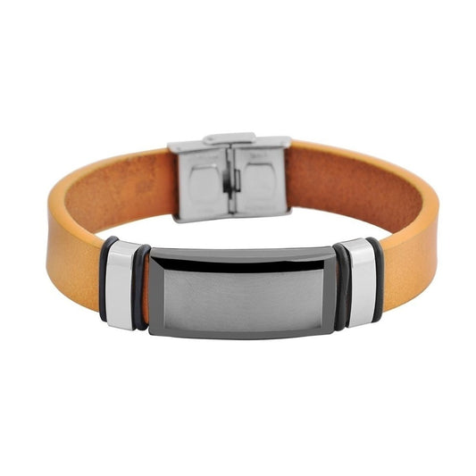 Unisex Armband aus Leder 20 cm