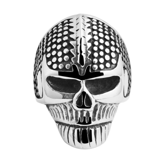 Herren Ring Totenkopf aus Edelstahl