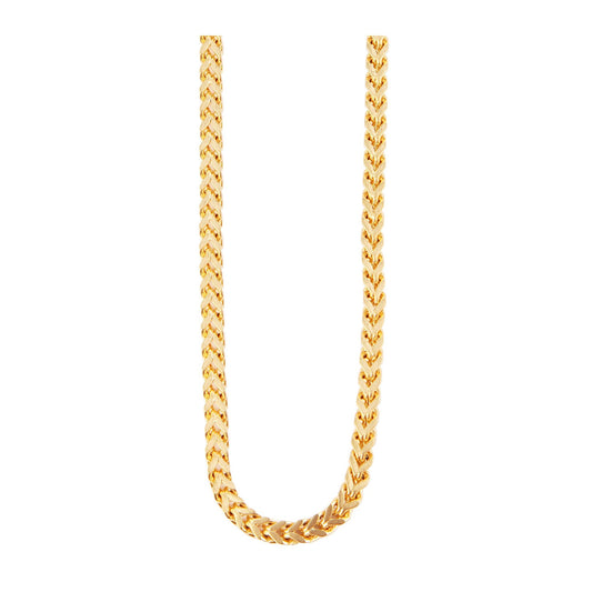 Unisex Halskette – Panzerkette aus Edelstahl 50 cm