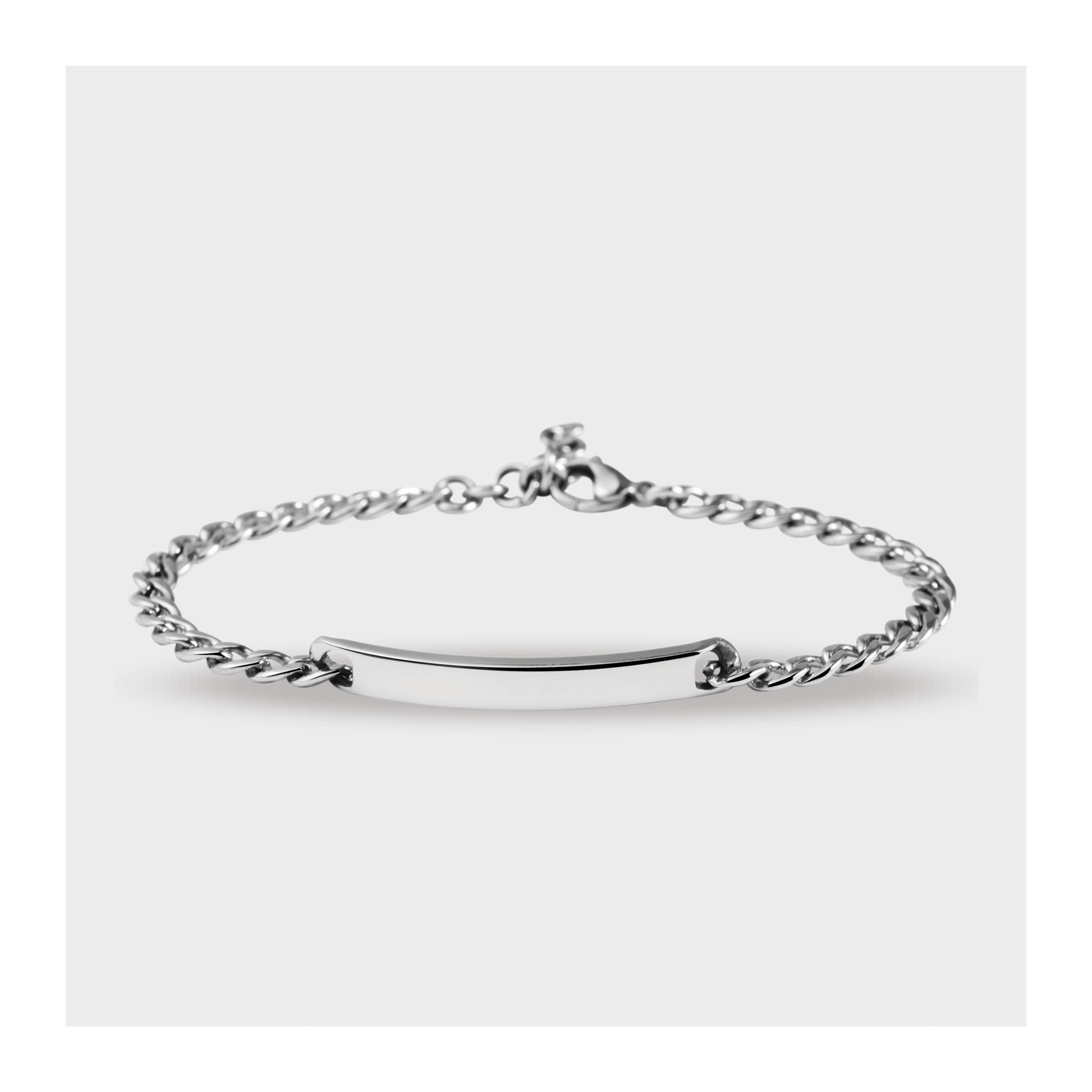 Damen Armband – Panzerarmband aus Edelstahl 21 cm