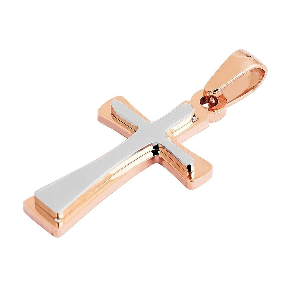 Unisex Anhänger – Kreuz Kreuzanhänger aus Edelstahl
