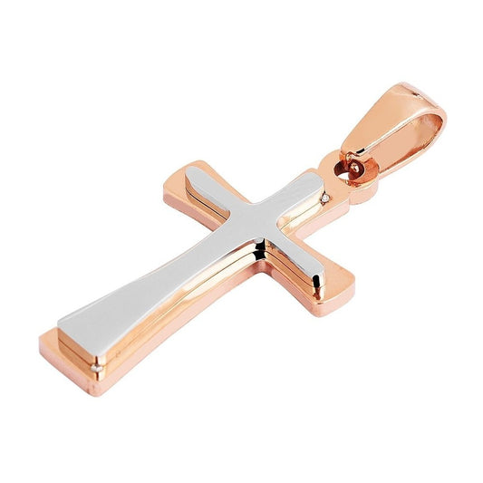 Unisex Anhänger – Kreuz Kreuzanhänger aus Edelstahl