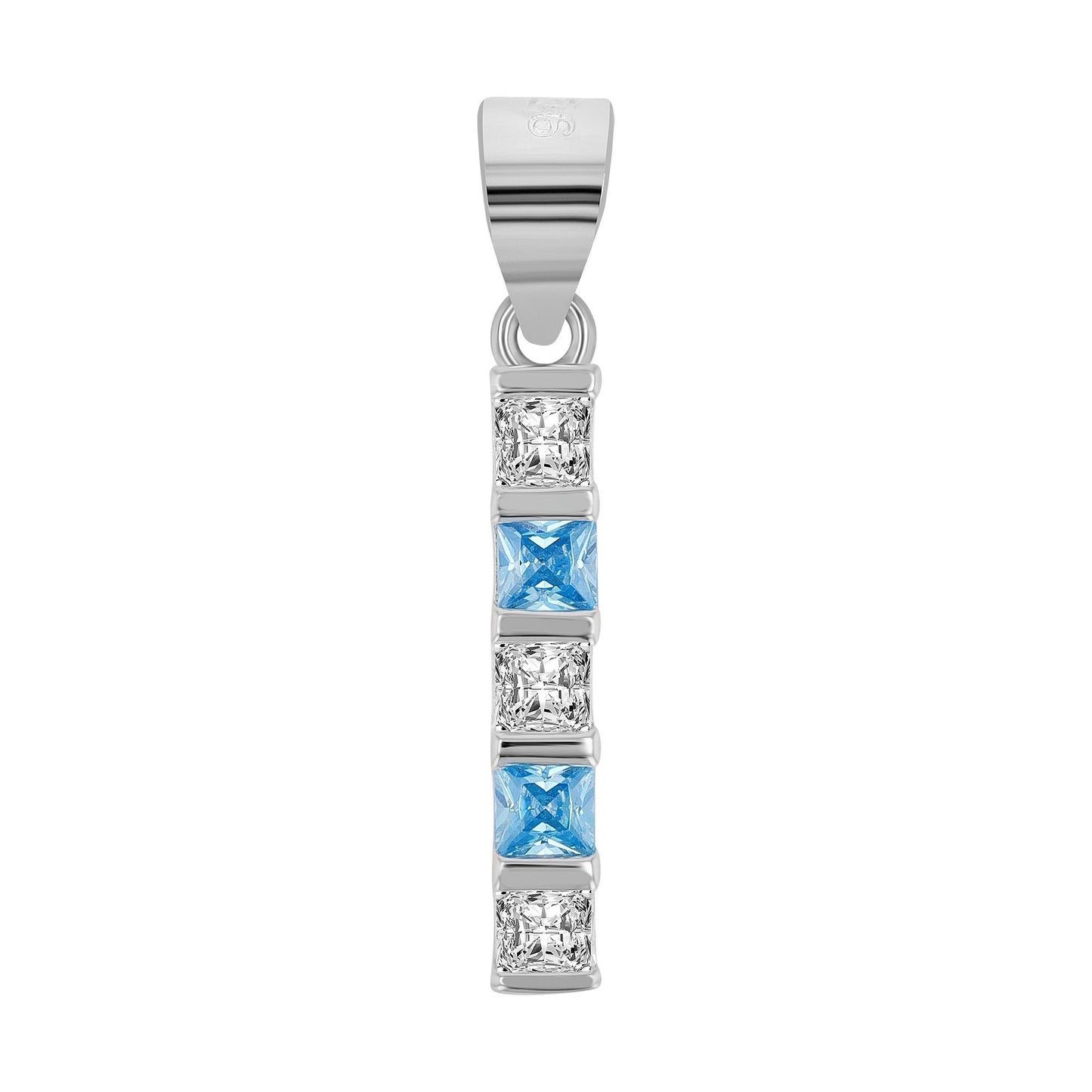 Damen Anhänger aus 925 Silber mit Zirkonia