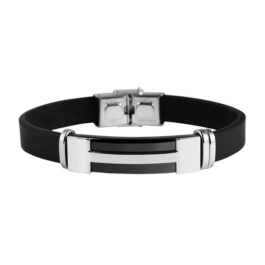Herren Armband aus Leder 22 cm