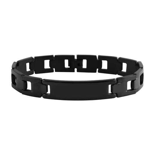 Unisex Armband – Gliederarmband aus Edelstahl 21 cm